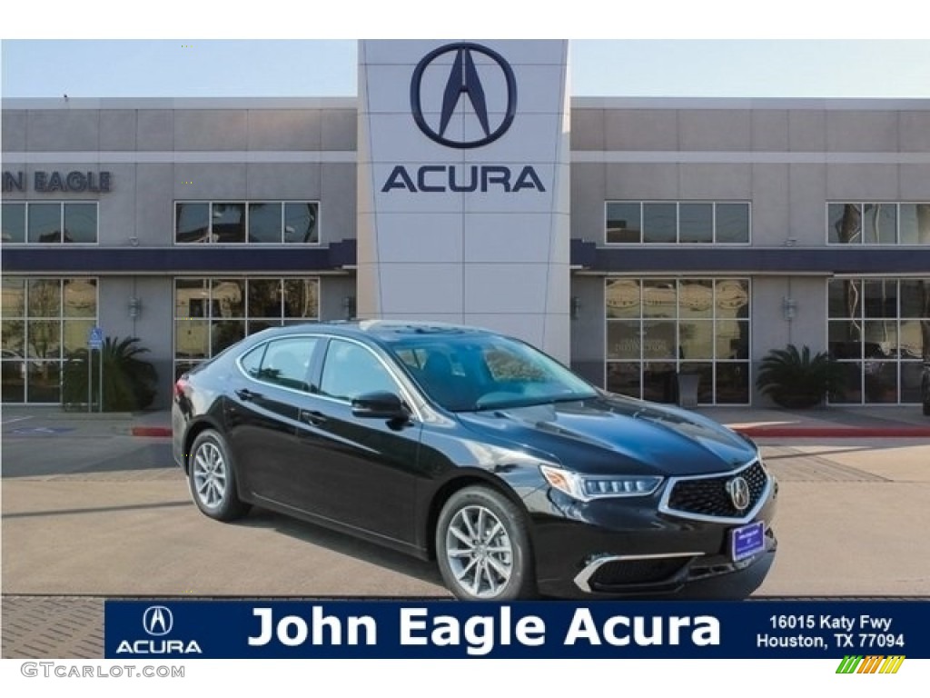 Crystal Black Pearl Acura TLX