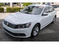 2017 Pure White Volkswagen Passat S Sedan  photo #4