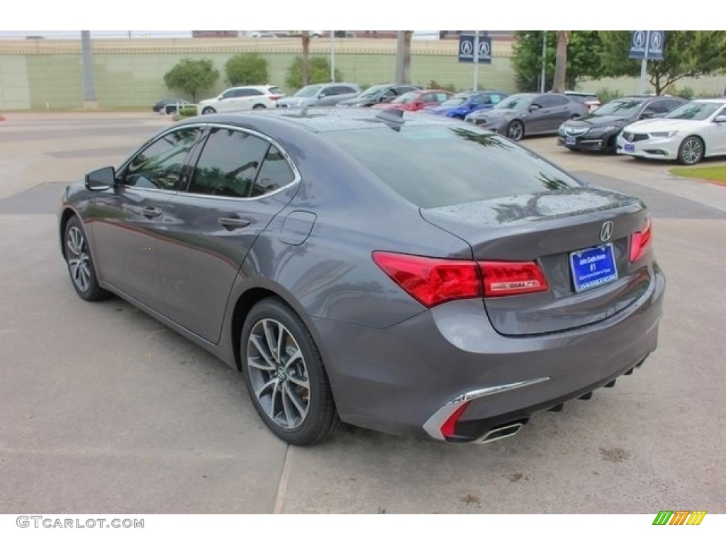 2018 TLX V6 Sedan - Modern Steel Metallic / Graystone photo #5