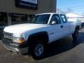 Summit White - Silverado 2500HD LS Extended Cab 4x4 Photo No. 2