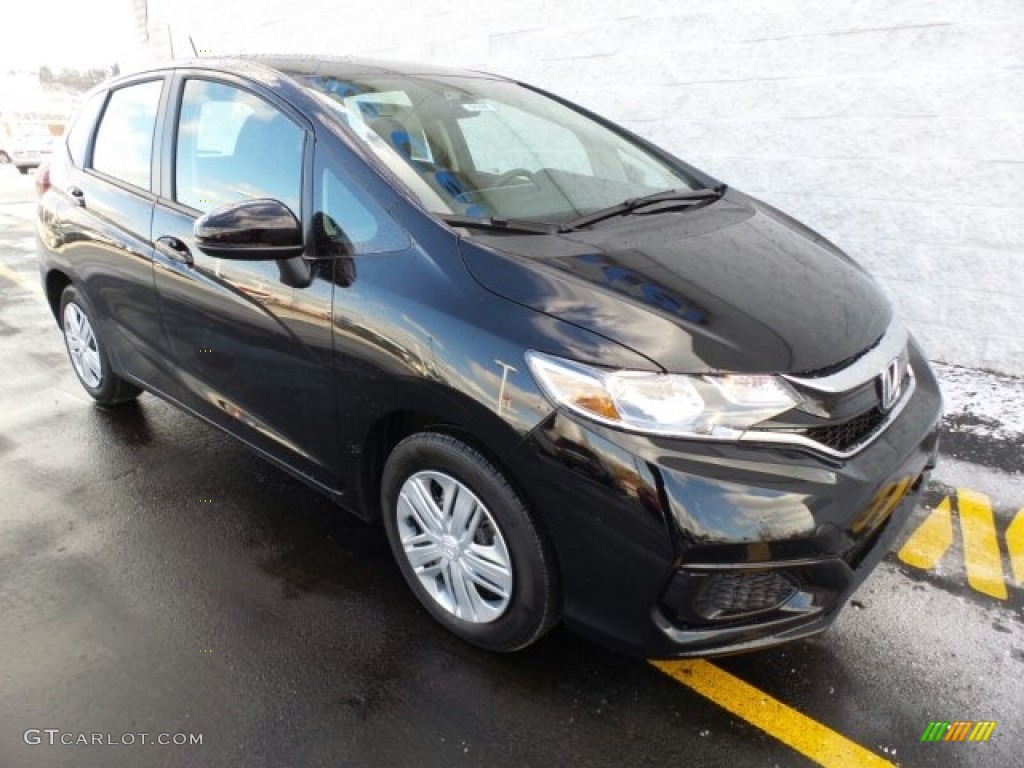 Crystal Black Pearl Honda Fit