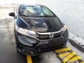 2018 Crystal Black Pearl Honda Fit LX  photo #3