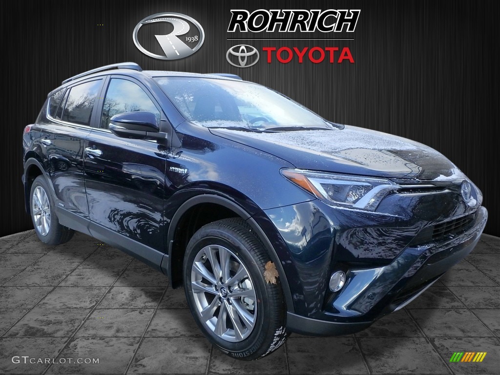 Electric Storm Blue Toyota RAV4