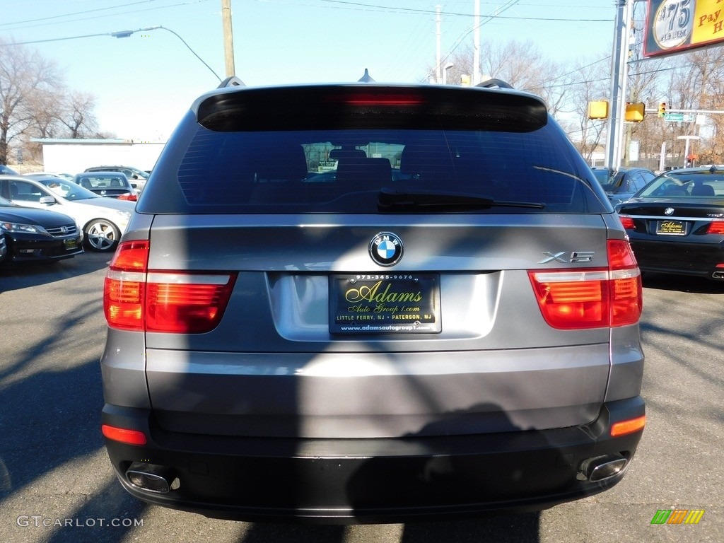 2007 X5 4.8i - Space Grey Metallic / Tobacco photo #6