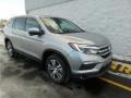 2017 Lunar Silver Metallic Honda Pilot EX-L AWD w/Navigation  photo #1