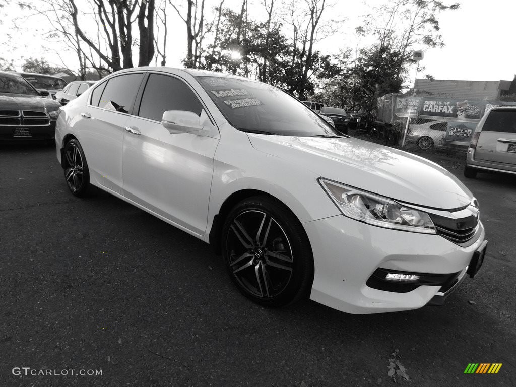 2017 Accord EX Sedan - Champagne Frost Pearl / Ivory photo #1