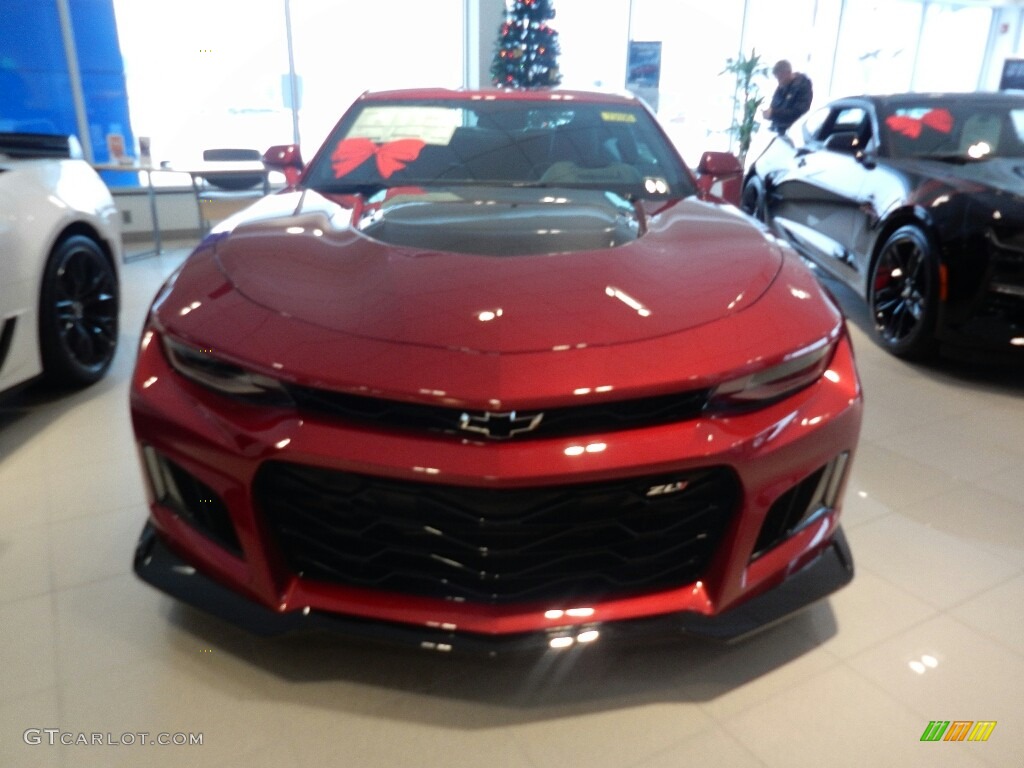 2018 Camaro ZL1 Coupe - Garnet Red Tintcoat / Jet Black photo #2
