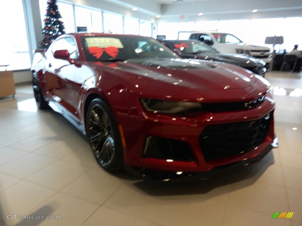 2018 Camaro ZL1 Coupe - Garnet Red Tintcoat / Jet Black photo #3