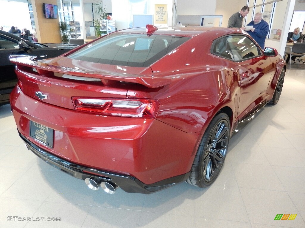 2018 Camaro ZL1 Coupe - Garnet Red Tintcoat / Jet Black photo #4