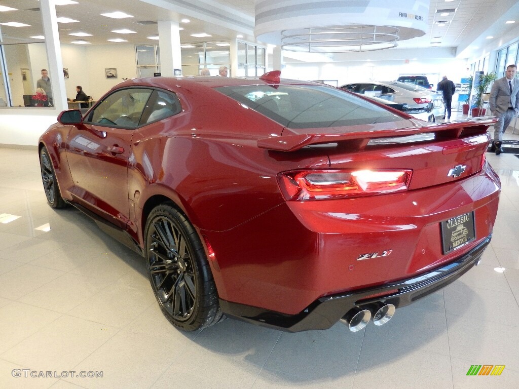 2018 Camaro ZL1 Coupe - Garnet Red Tintcoat / Jet Black photo #5