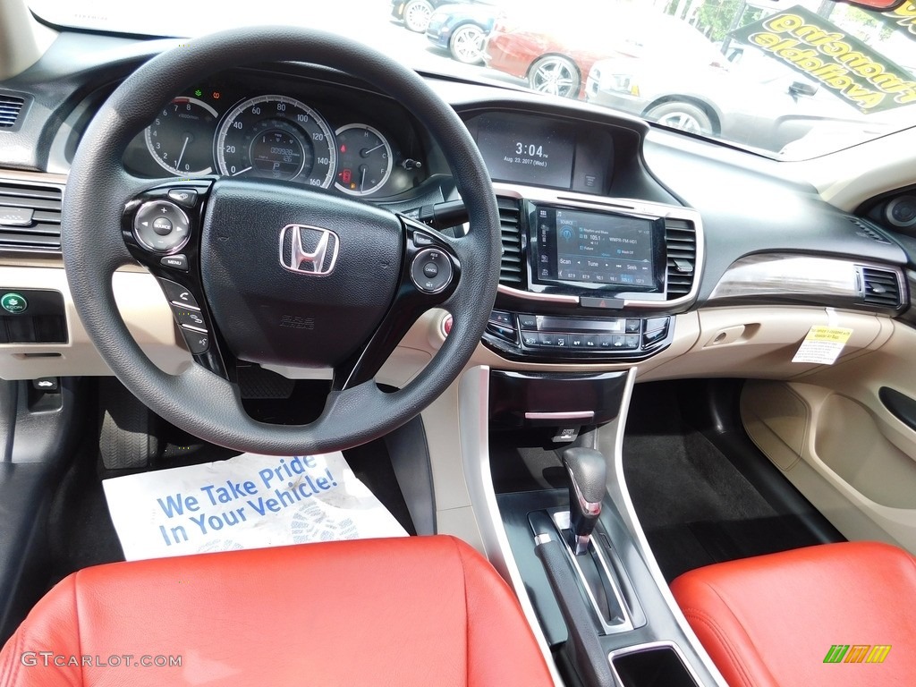 2017 Accord EX Sedan - Champagne Frost Pearl / Ivory photo #15