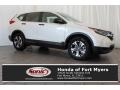 2018 White Diamond Pearl Honda CR-V LX  photo #1