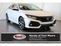 2018 White Orchid Pearl Honda Civic Si Sedan  photo #1