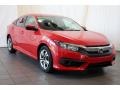 Rallye Red 2018 Honda Civic LX Sedan Exterior