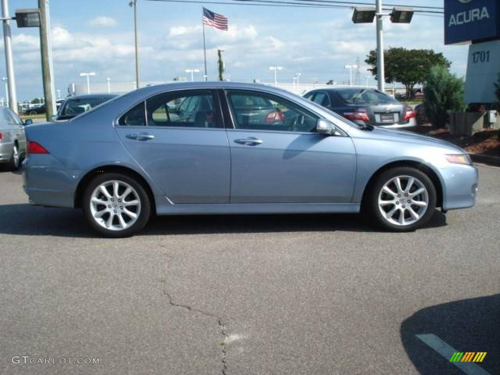 Glacier Blue Metallic 2006 Acura TSX Sedan Exterior Photo #12461337