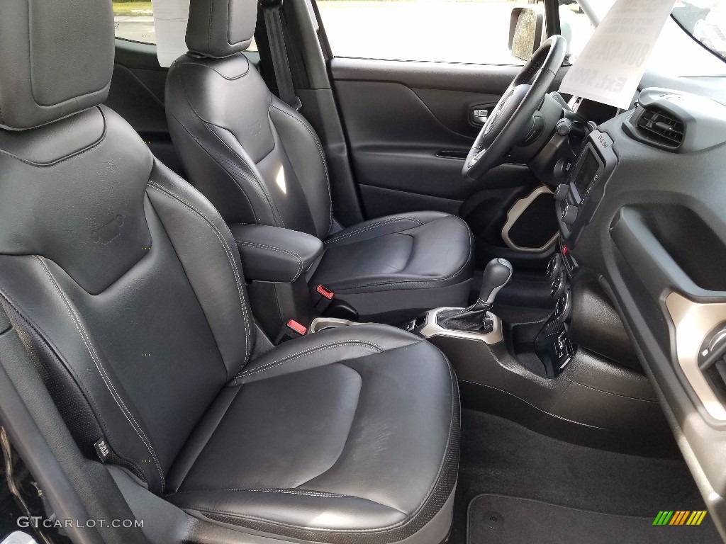 2017 Jeep Renegade Limited Front Seat Photo #124613899