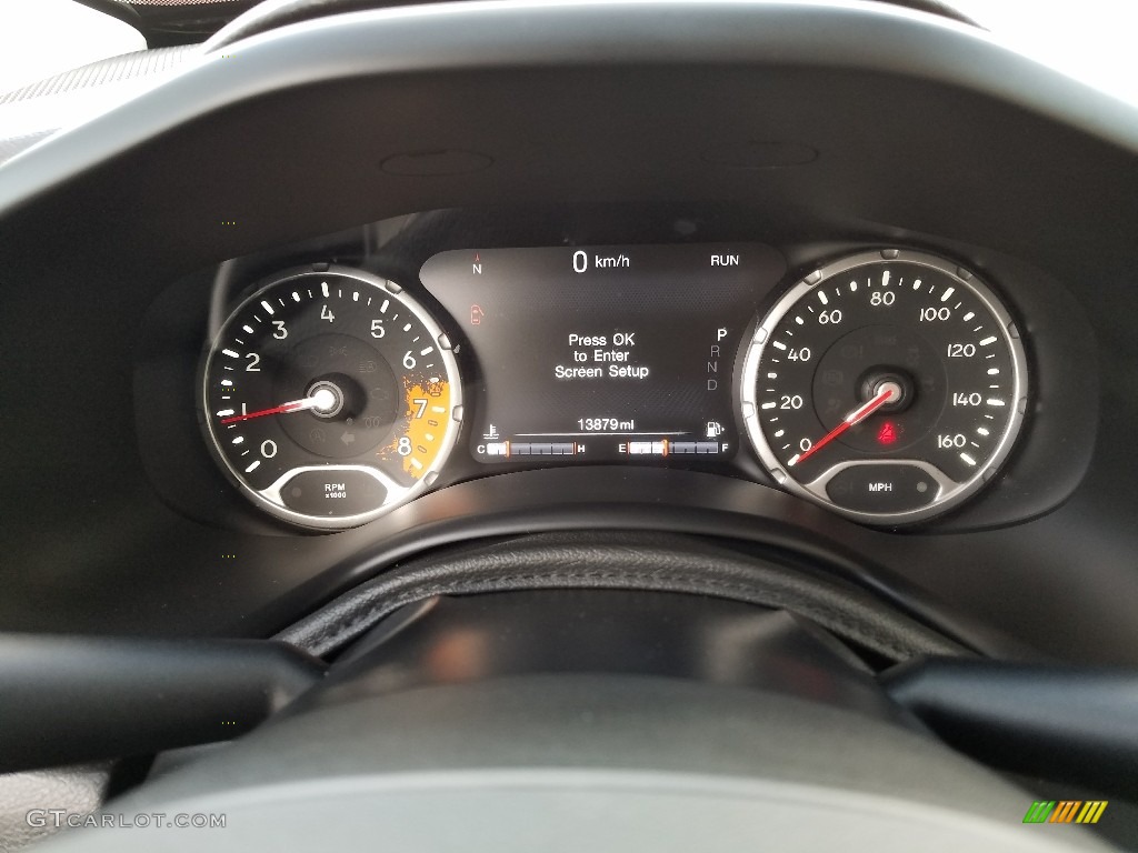 2017 Jeep Renegade Limited Gauges Photo #124613968