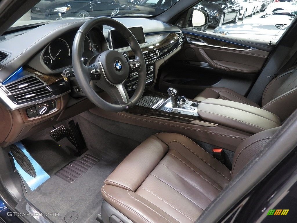Individual Criollo Brown Interior 2017 BMW X5 xDrive50i Photo #124615105