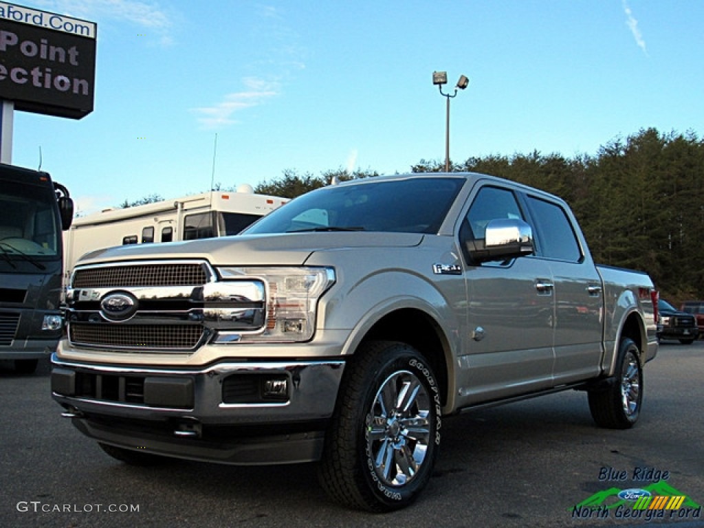 2018 White Gold Ford F150 King Ranch Supercrew 4x4
