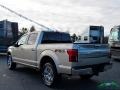 2018 White Gold Ford F150 King Ranch SuperCrew 4x4  photo #3