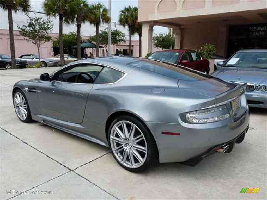2009 DBS Coupe - Tungsten Silver / Obsidian Black photo #4