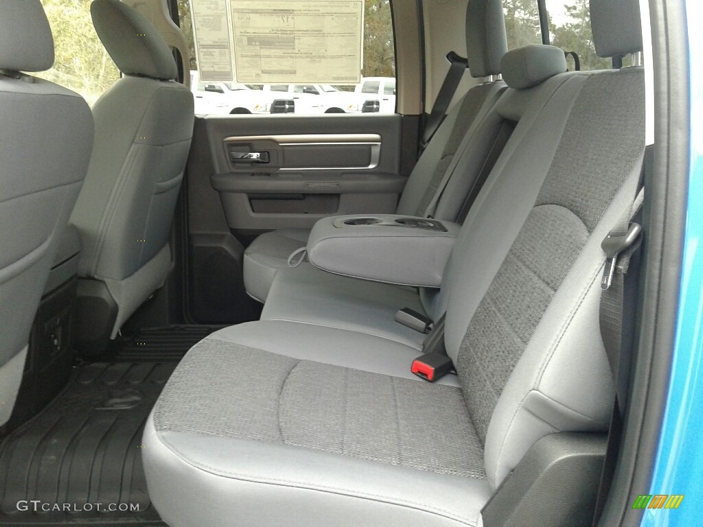 2018 1500 Big Horn Crew Cab 4x4 - Holland Blue / Black/Diesel Gray photo #10