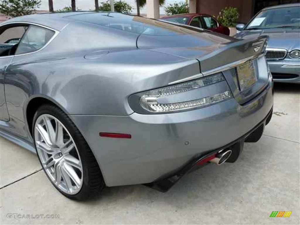 2009 DBS Coupe - Tungsten Silver / Obsidian Black photo #7