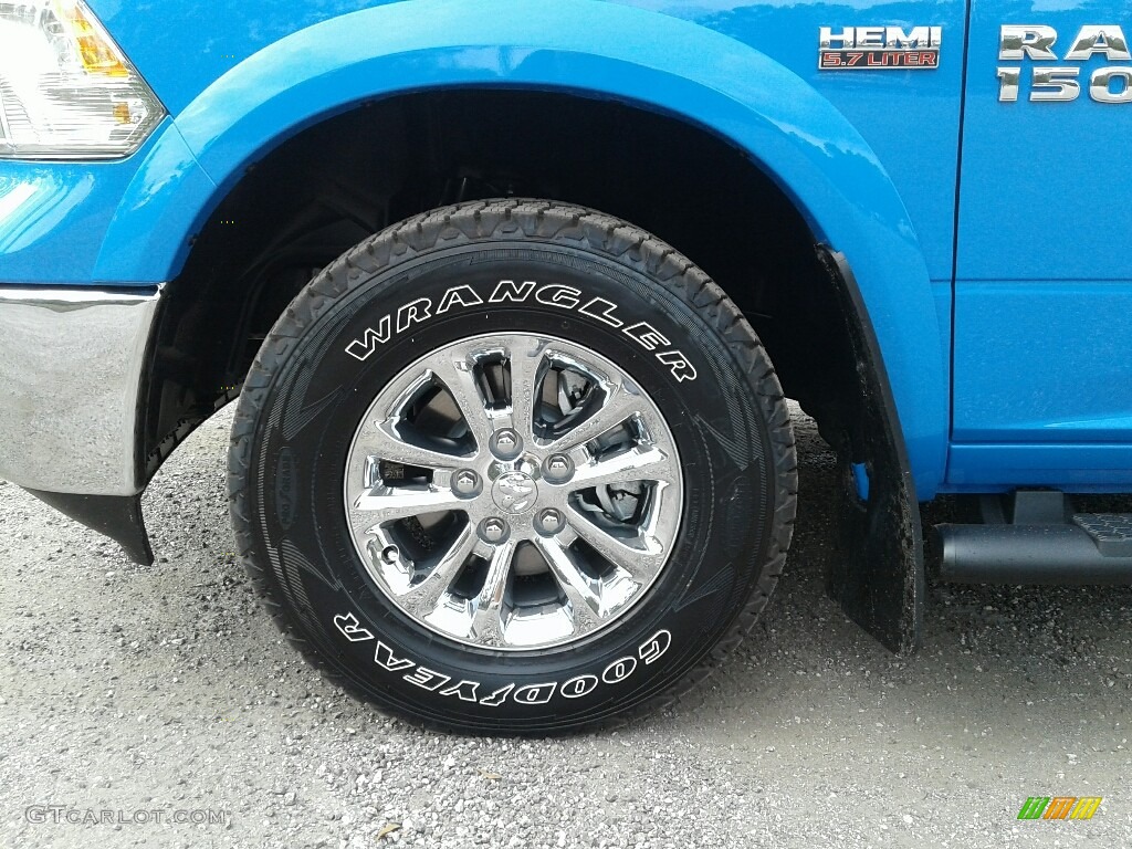 2018 1500 Big Horn Crew Cab 4x4 - Holland Blue / Black/Diesel Gray photo #20