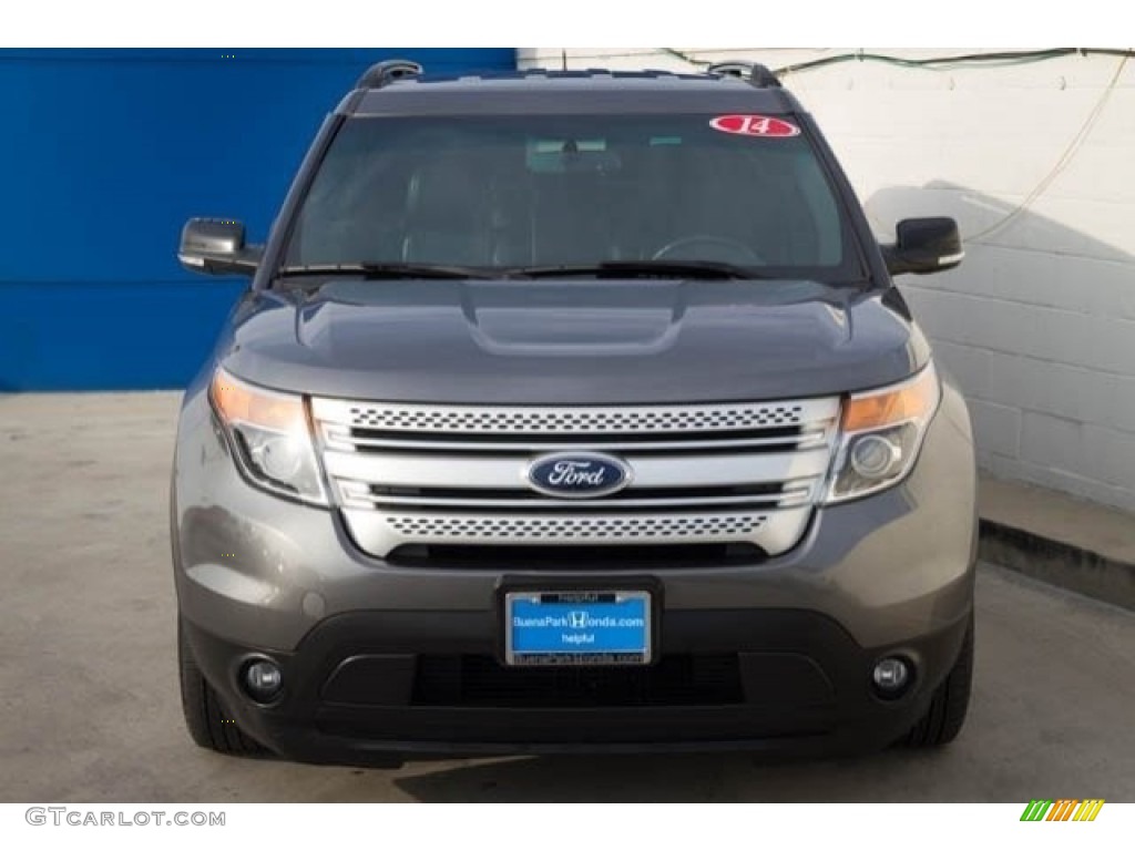2014 Explorer XLT - Sterling Gray / Charcoal Black photo #7