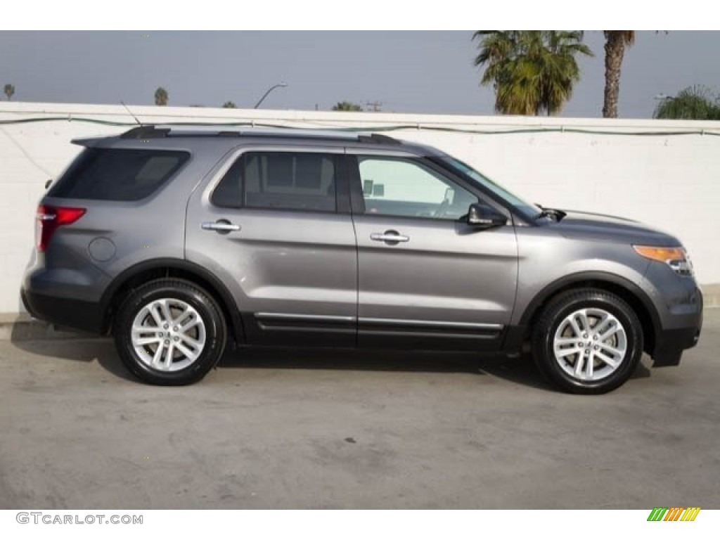 2014 Explorer XLT - Sterling Gray / Charcoal Black photo #8