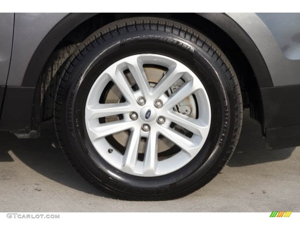 2014 Explorer XLT - Sterling Gray / Charcoal Black photo #31