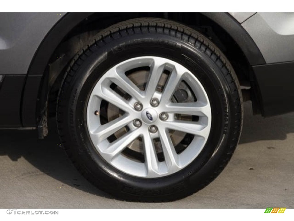 2014 Explorer XLT - Sterling Gray / Charcoal Black photo #32
