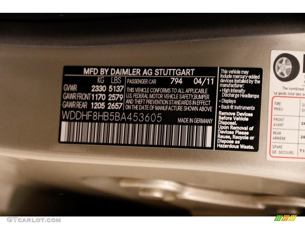2011 E 350 4Matic Sedan - Pearl Beige Metallic / Almond/Black photo #31