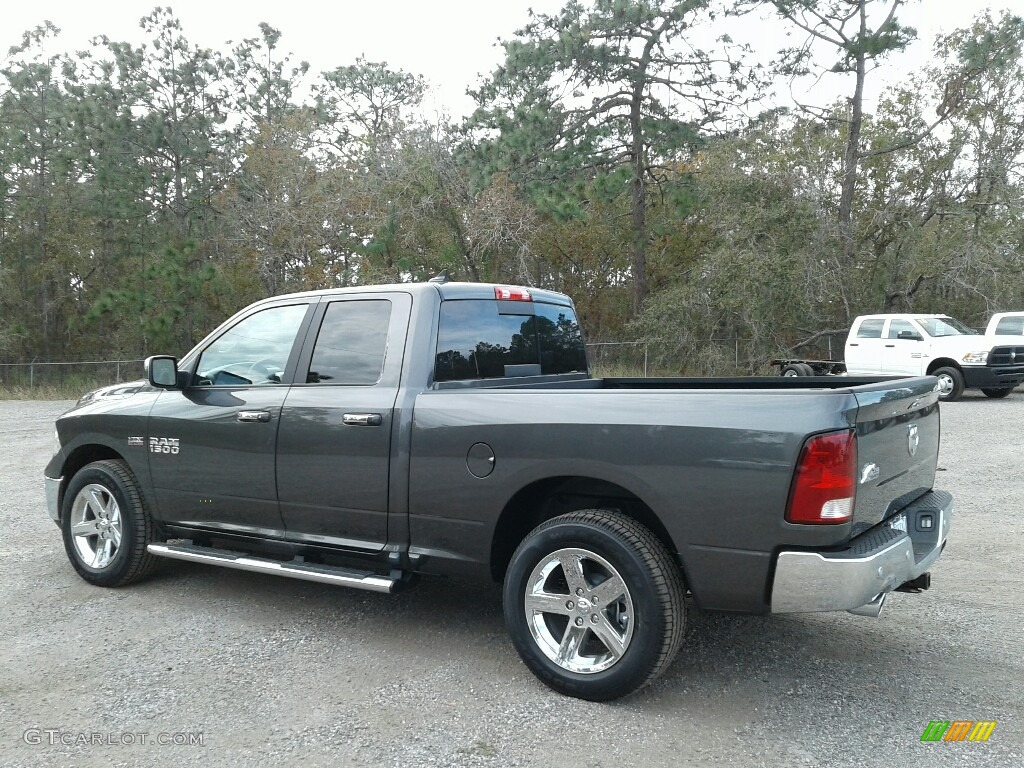 2018 1500 Big Horn Crew Cab - Granite Crystal Metallic / Black/Diesel Gray photo #3