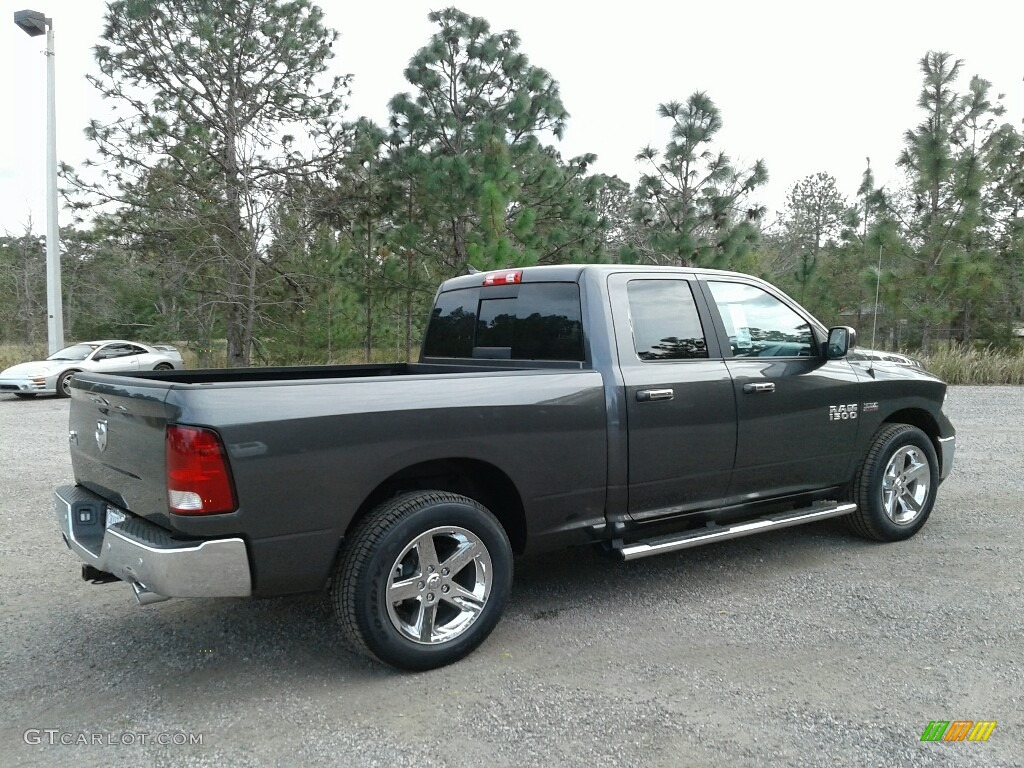 2018 1500 Big Horn Crew Cab - Granite Crystal Metallic / Black/Diesel Gray photo #5