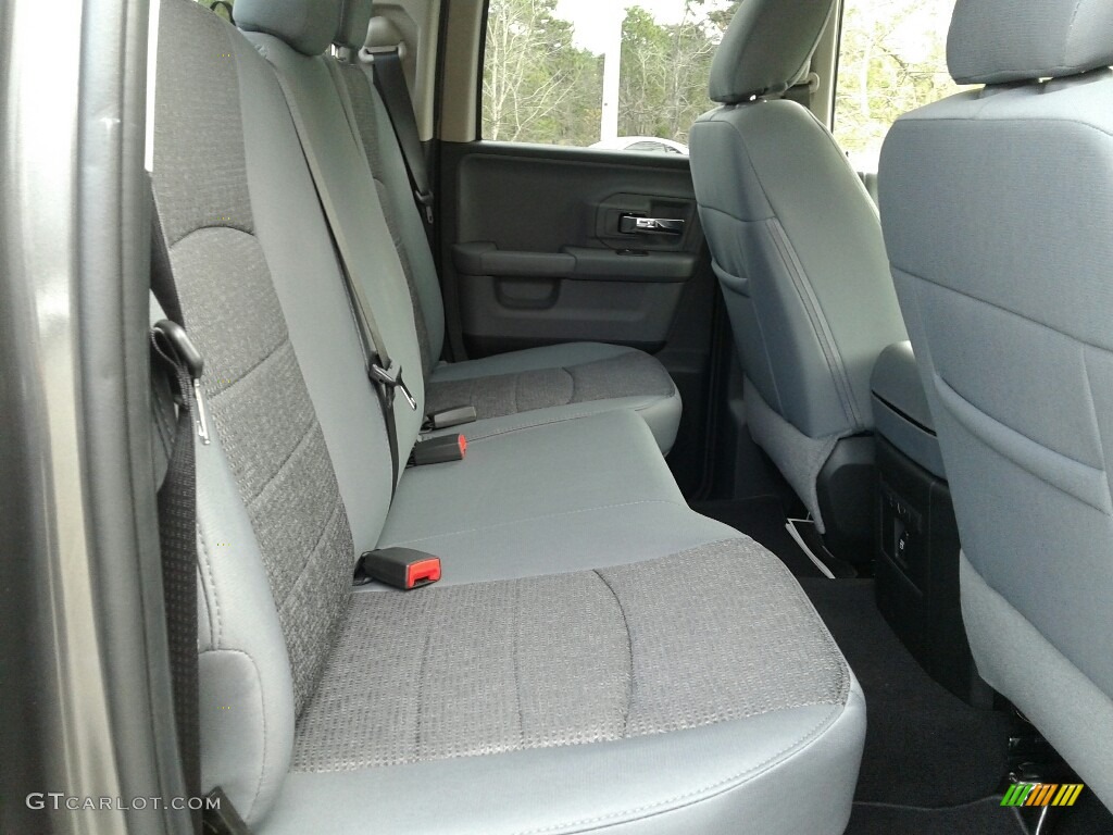 2018 1500 Big Horn Crew Cab - Granite Crystal Metallic / Black/Diesel Gray photo #11