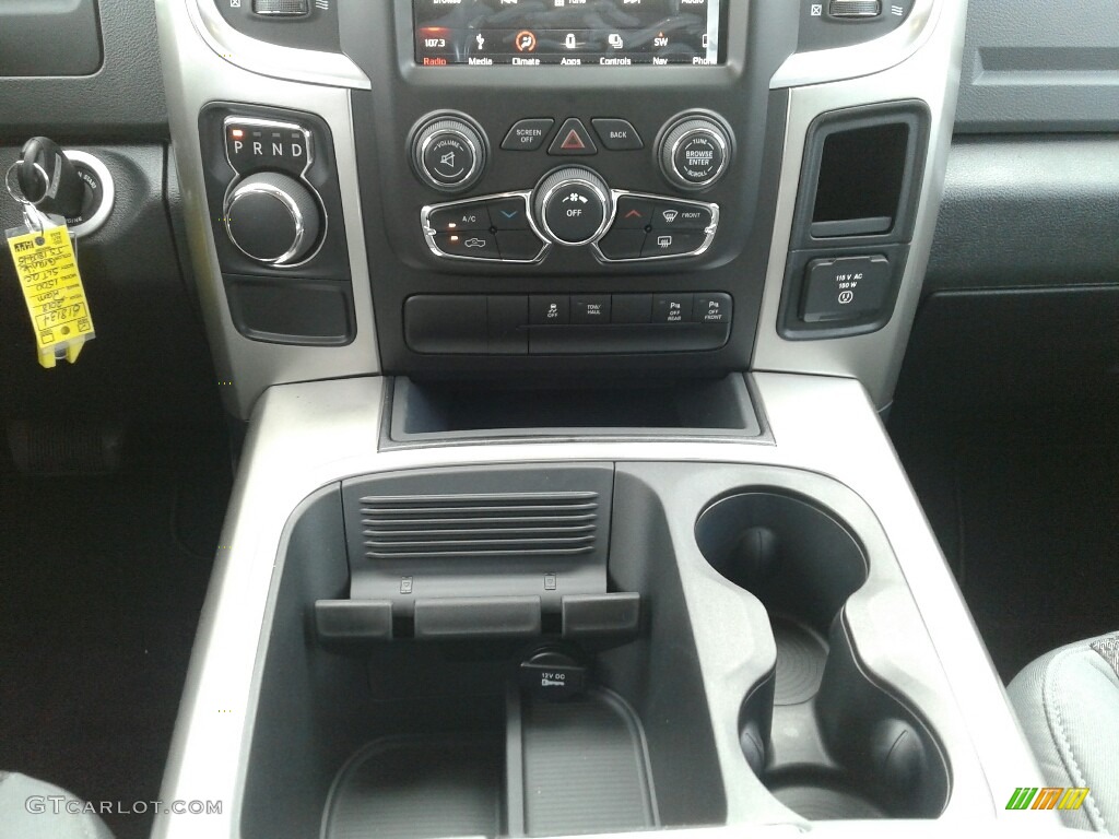 2018 1500 Big Horn Crew Cab - Granite Crystal Metallic / Black/Diesel Gray photo #16