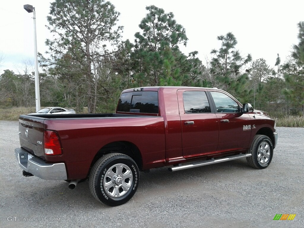 2018 2500 Big Horn Mega Cab 4x4 - Delmonico Red Pearl / Black/Diesel Gray photo #5