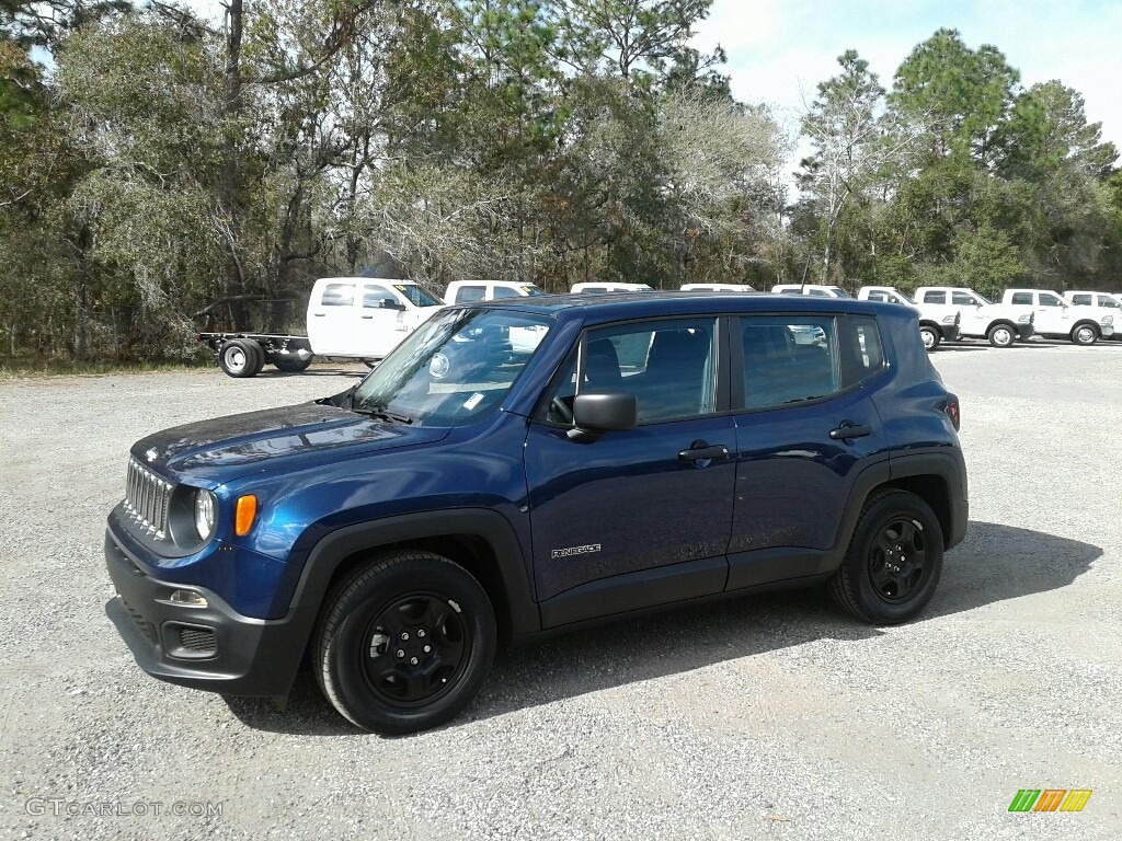 2017 Renegade Sport - Jetset Blue / Black photo #1