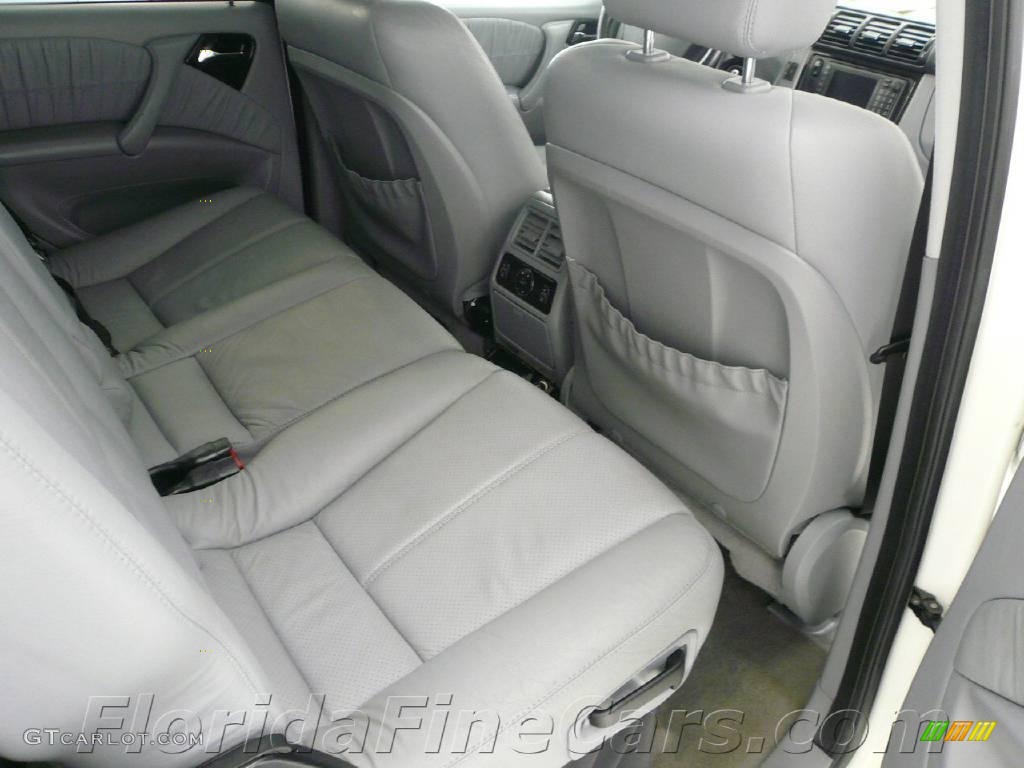 2005 ML 350 4Matic - Alabaster White / Ash photo #15