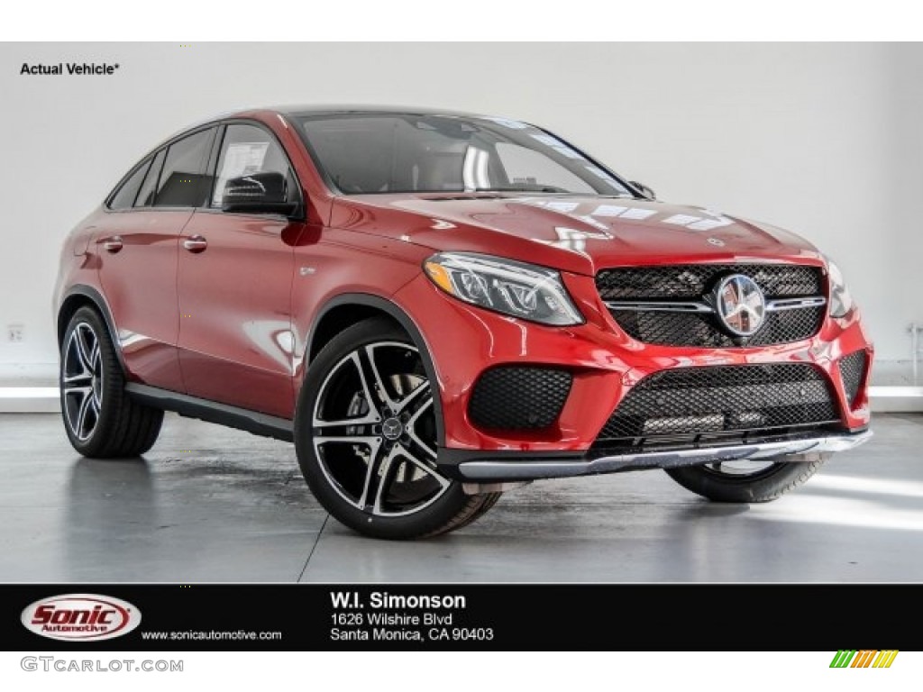 designo Cardinal Red Metallic Mercedes-Benz GLE