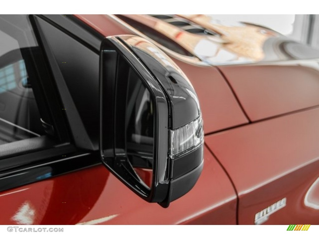 2018 GLE 43 AMG 4Matic Coupe - designo Cardinal Red Metallic / Saddle Brown/Black photo #15