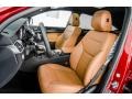 Saddle Brown/Black Front Seat Photo for 2018 Mercedes-Benz GLE #124623835