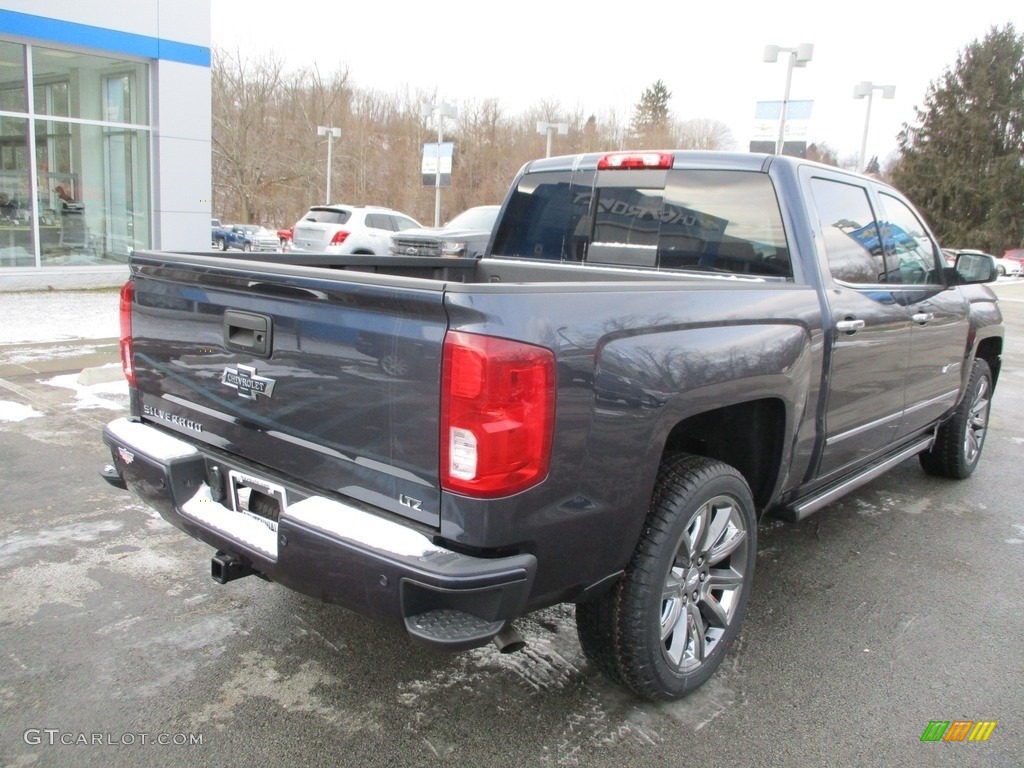 2018 Silverado 1500 LTZ Crew Cab 4x4 - Centennial Blue Metallic / Jet Black photo #3