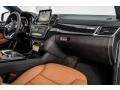 Saddle Brown/Black Dashboard Photo for 2018 Mercedes-Benz GLE #124624225