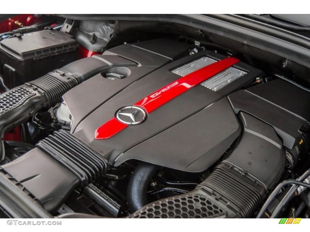 2018 Mercedes-Benz GLE 43 AMG 4Matic Coupe 3.0 Liter AMG DI biturbo DOHC 24-Valve VVT V6 Engine Photo #124624324