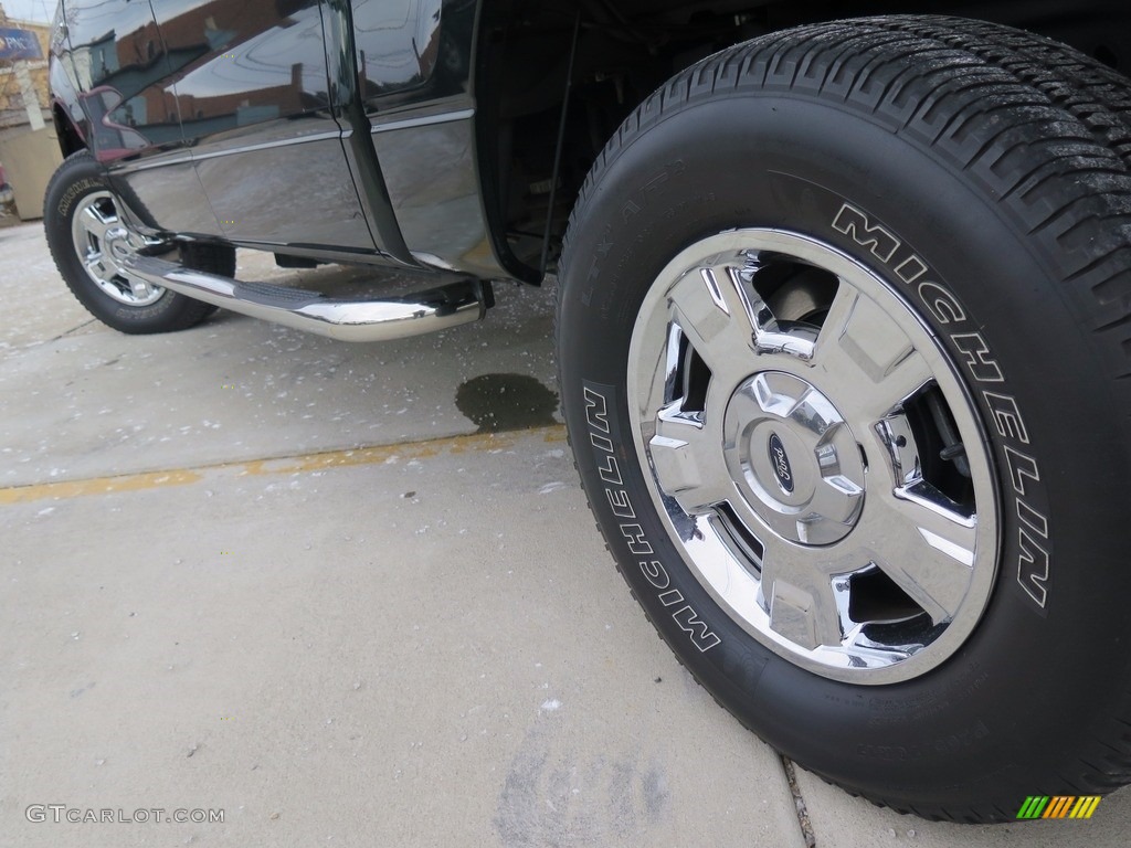 2014 F150 XLT SuperCrew 4x4 - Green Gem / Steel Grey photo #17