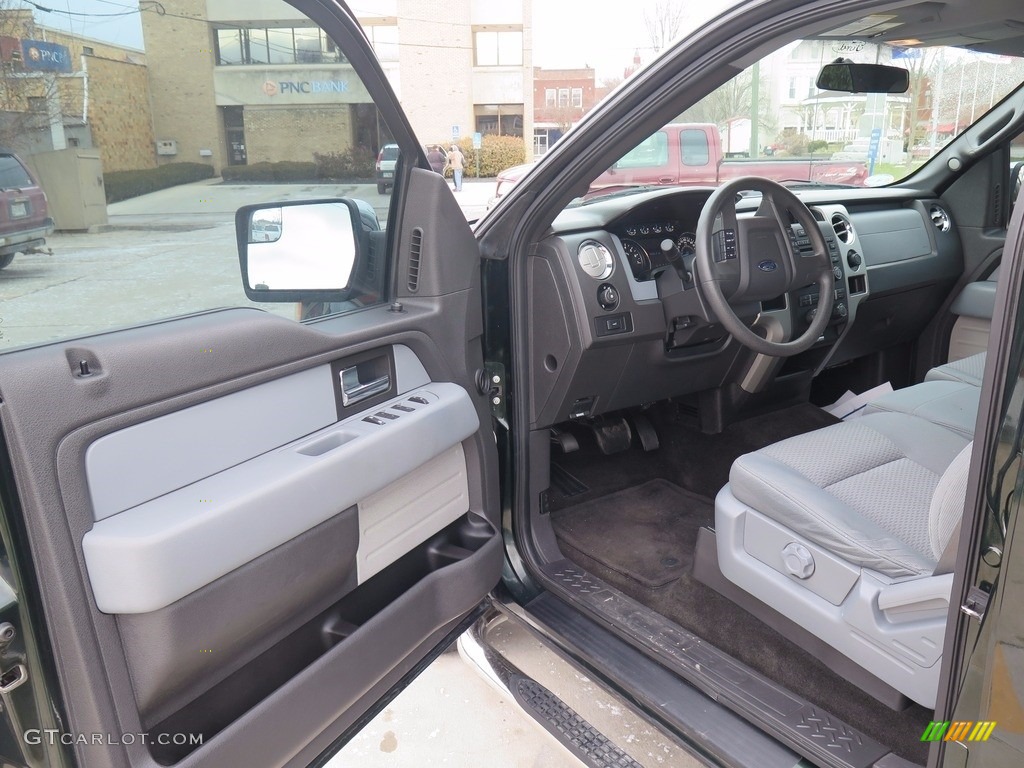 2014 F150 XLT SuperCrew 4x4 - Green Gem / Steel Grey photo #19