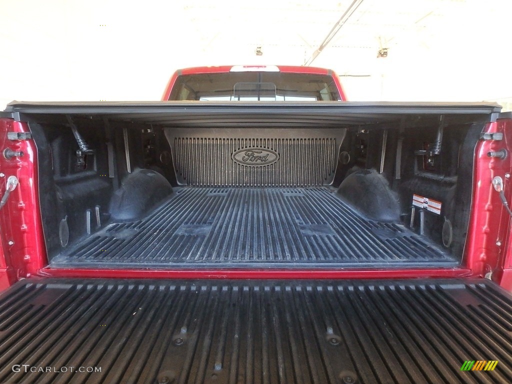 2017 F150 Lariat SuperCrew 4X4 - Ruby Red / Black photo #3