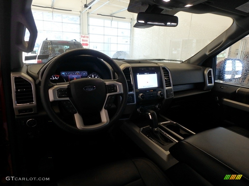 2017 F150 Lariat SuperCrew 4X4 - Ruby Red / Black photo #9